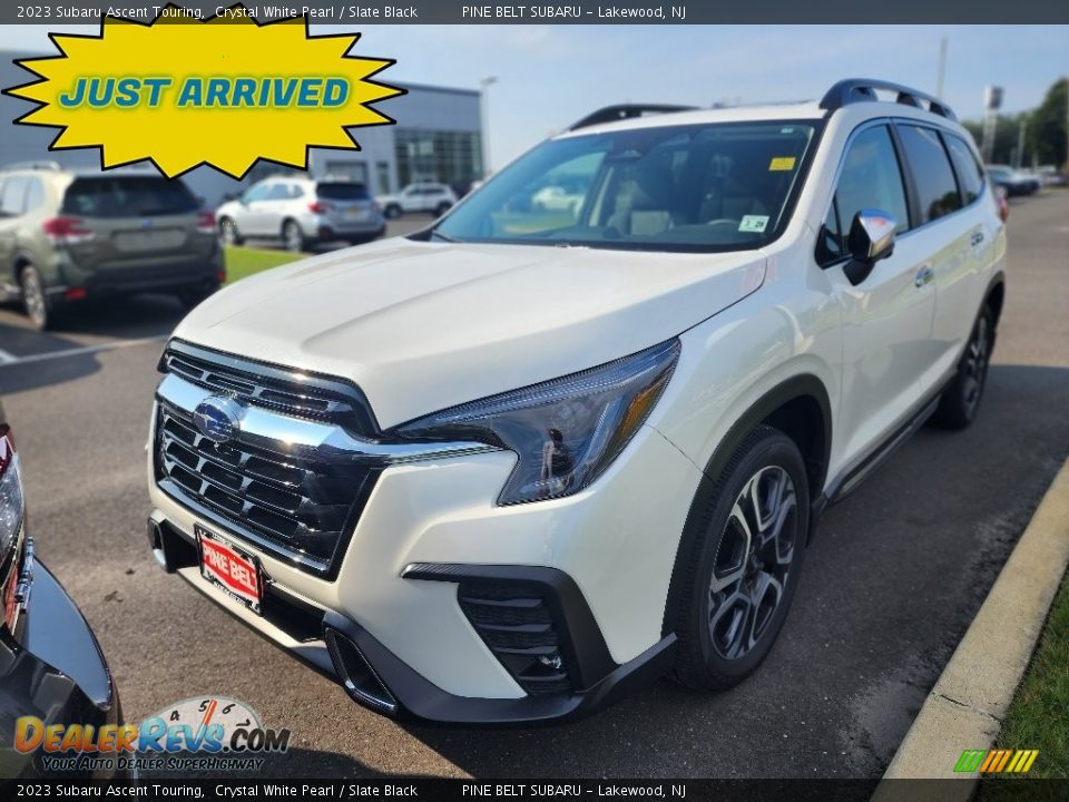 2023 Subaru Ascent Touring Crystal White Pearl / Slate Black Photo #1