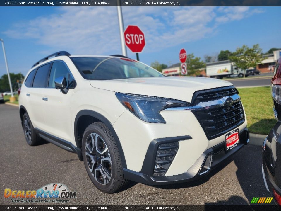 2023 Subaru Ascent Touring Crystal White Pearl / Slate Black Photo #2