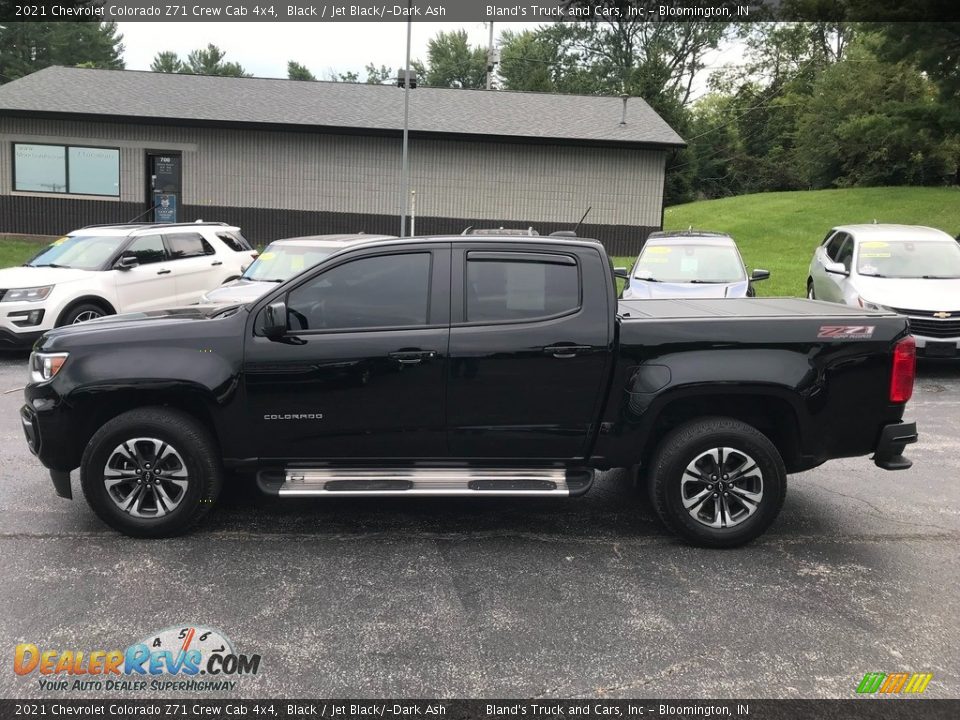 2021 Chevrolet Colorado Z71 Crew Cab 4x4 Black / Jet Black/­Dark Ash Photo #1