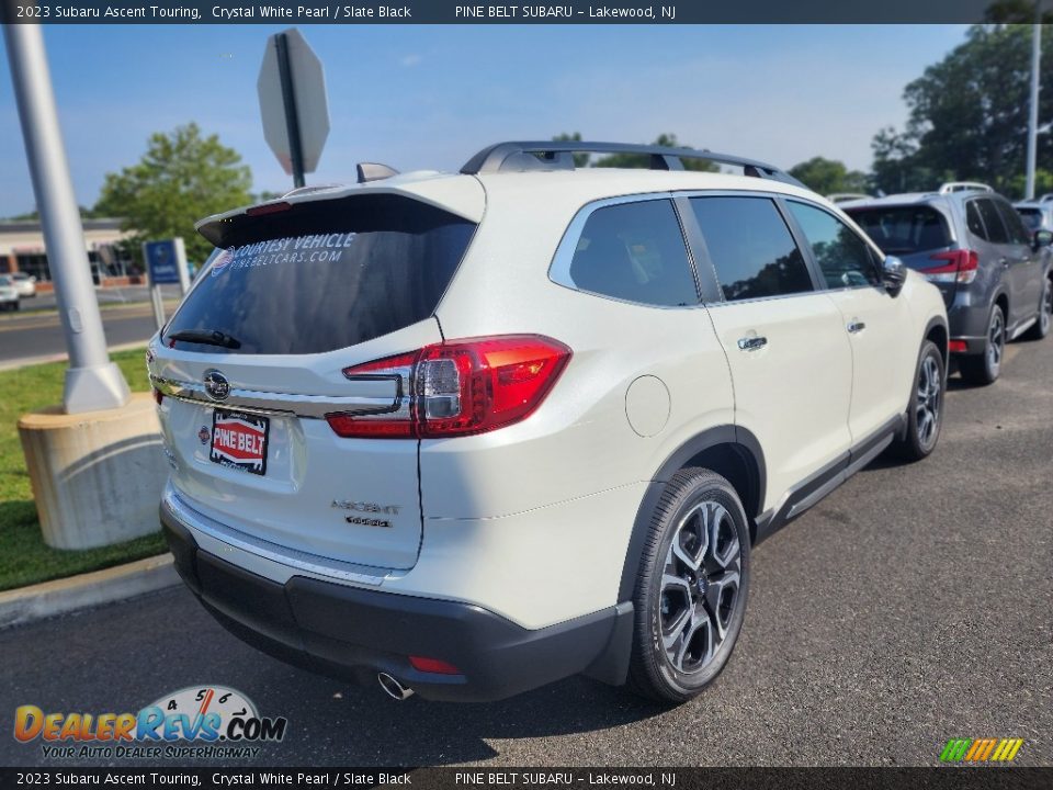 2023 Subaru Ascent Touring Crystal White Pearl / Slate Black Photo #3