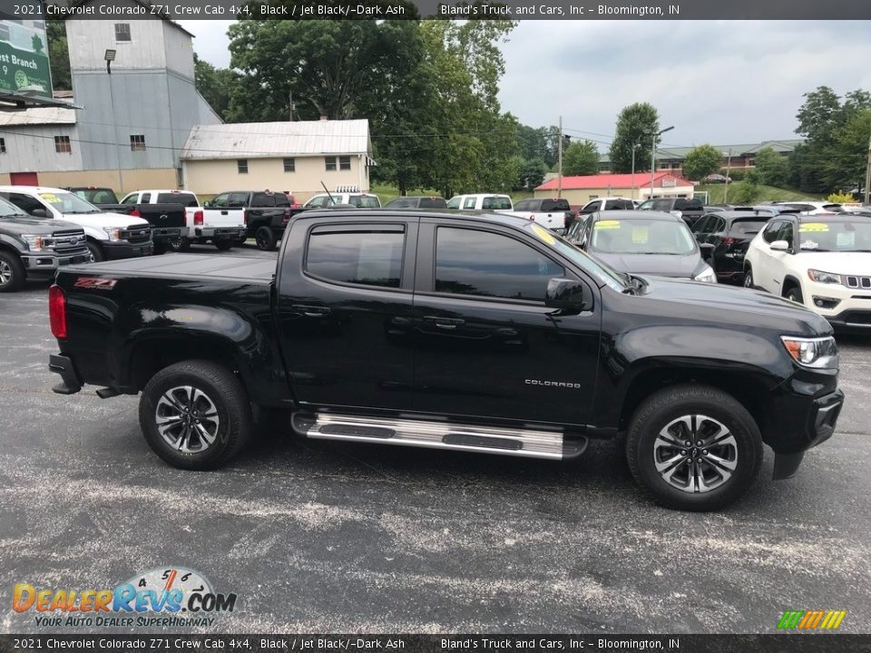 Black 2021 Chevrolet Colorado Z71 Crew Cab 4x4 Photo #5