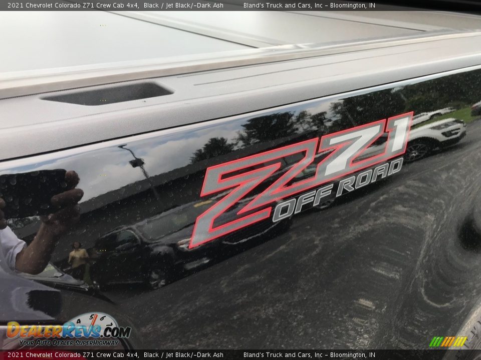2021 Chevrolet Colorado Z71 Crew Cab 4x4 Black / Jet Black/­Dark Ash Photo #7