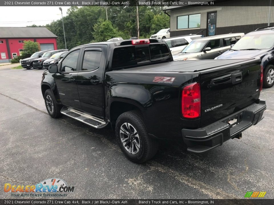 2021 Chevrolet Colorado Z71 Crew Cab 4x4 Black / Jet Black/­Dark Ash Photo #12