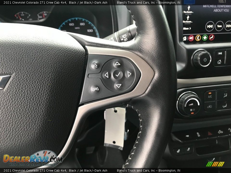 2021 Chevrolet Colorado Z71 Crew Cab 4x4 Steering Wheel Photo #21