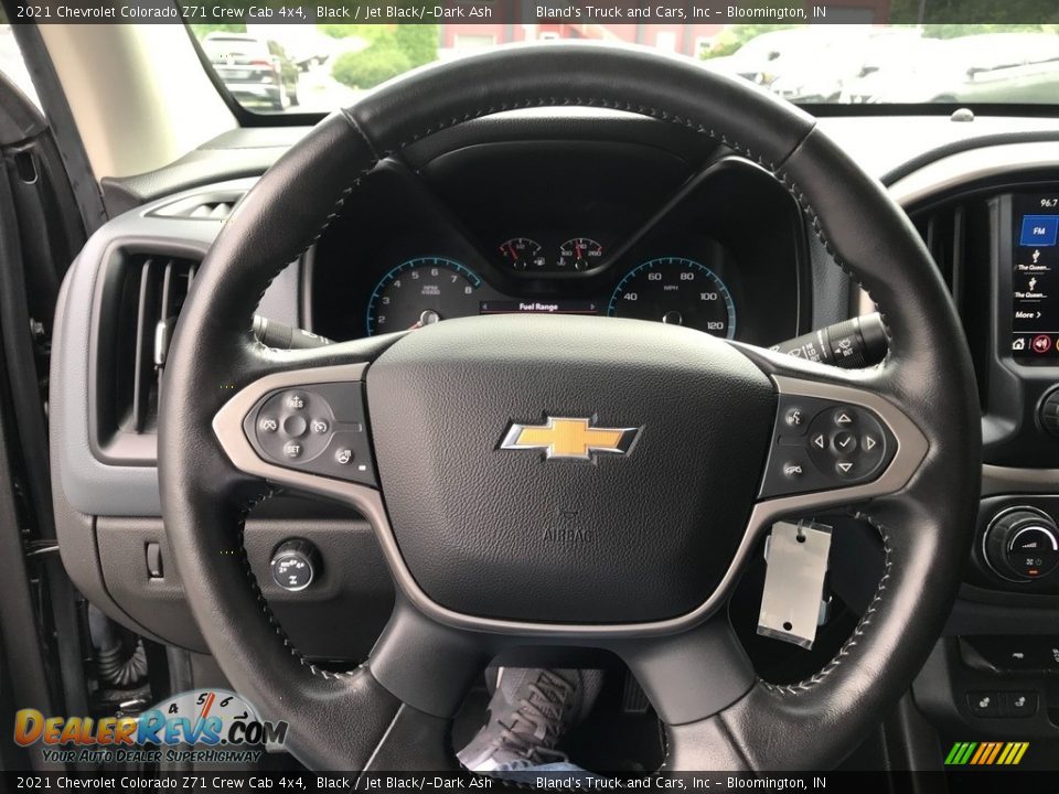 2021 Chevrolet Colorado Z71 Crew Cab 4x4 Steering Wheel Photo #22