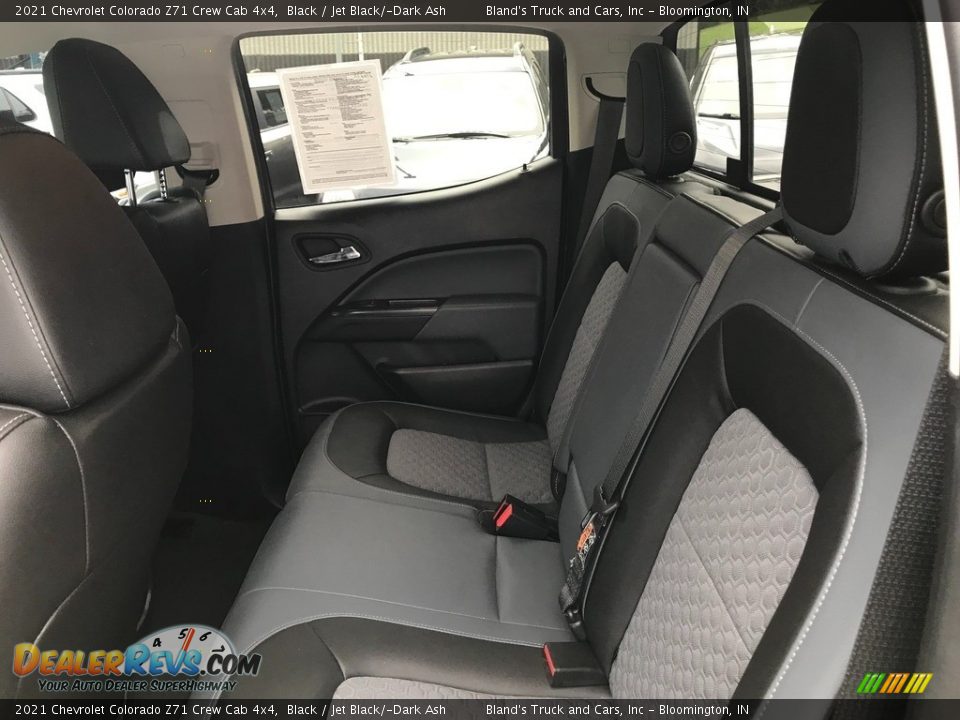 Rear Seat of 2021 Chevrolet Colorado Z71 Crew Cab 4x4 Photo #32