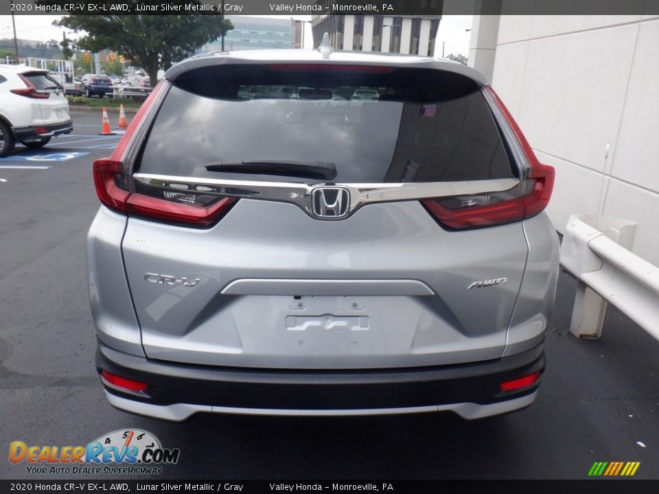 2020 Honda CR-V EX-L AWD Lunar Silver Metallic / Gray Photo #6