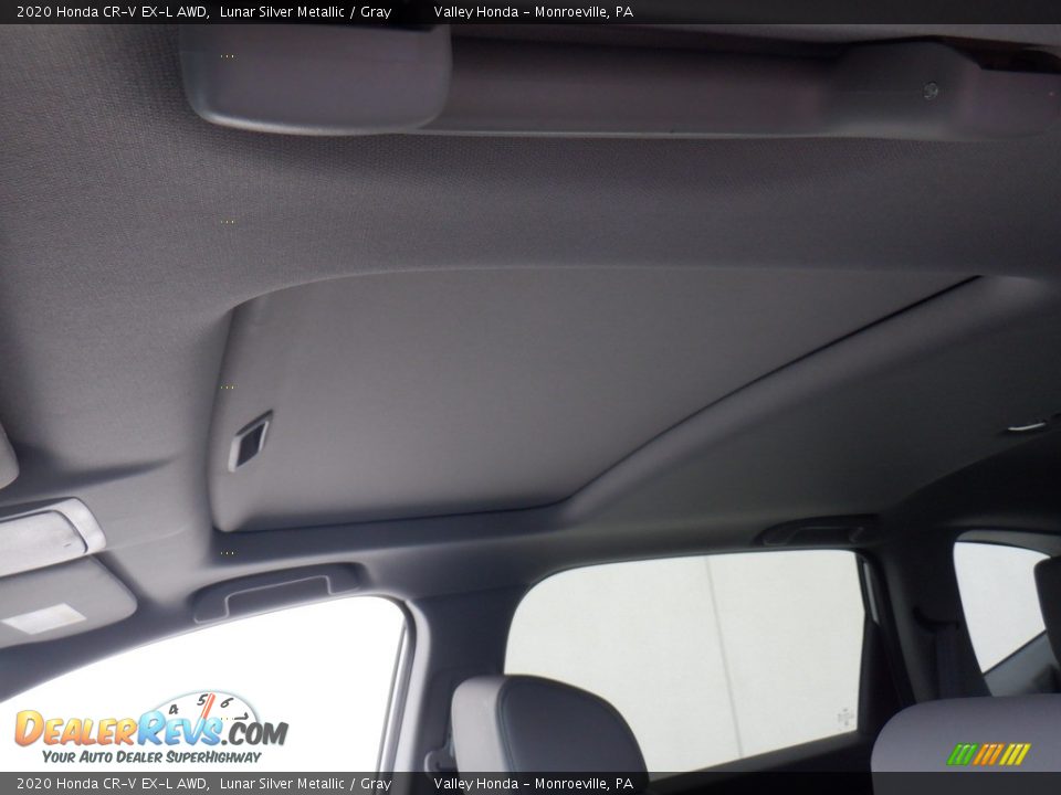 2020 Honda CR-V EX-L AWD Lunar Silver Metallic / Gray Photo #9