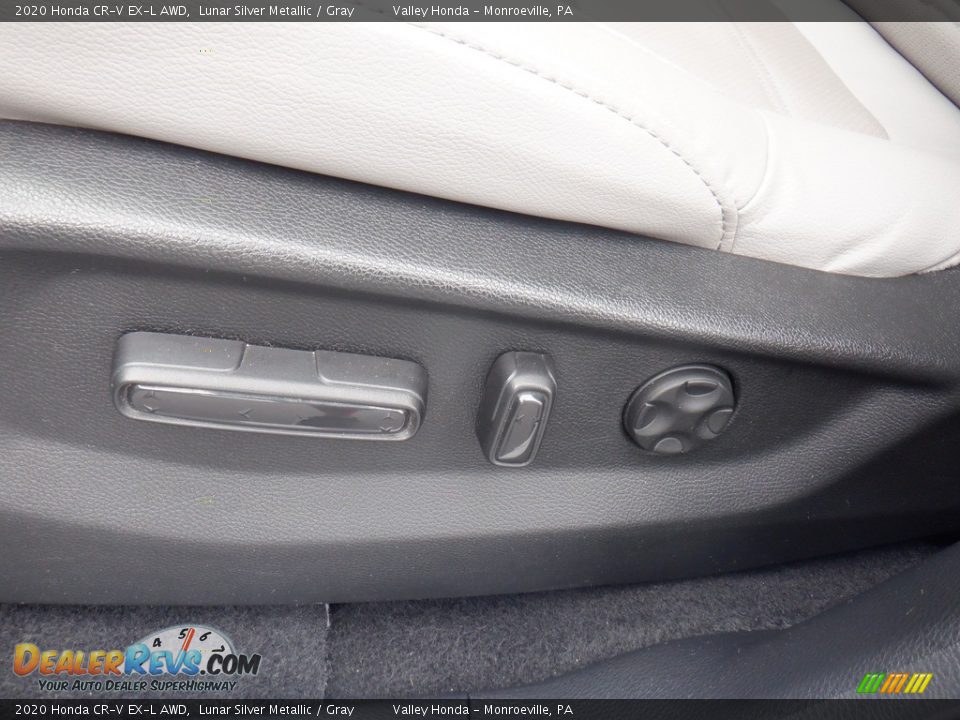 2020 Honda CR-V EX-L AWD Lunar Silver Metallic / Gray Photo #12