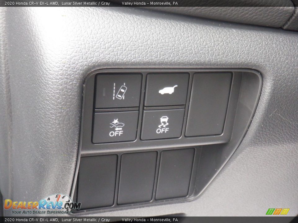 2020 Honda CR-V EX-L AWD Lunar Silver Metallic / Gray Photo #15