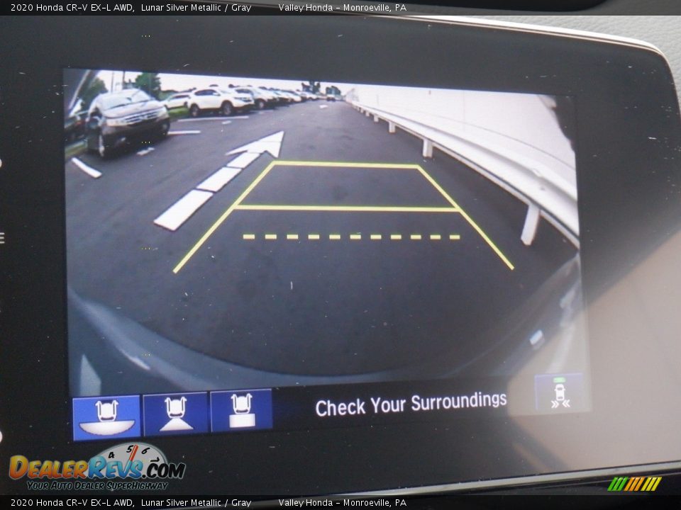 2020 Honda CR-V EX-L AWD Lunar Silver Metallic / Gray Photo #18