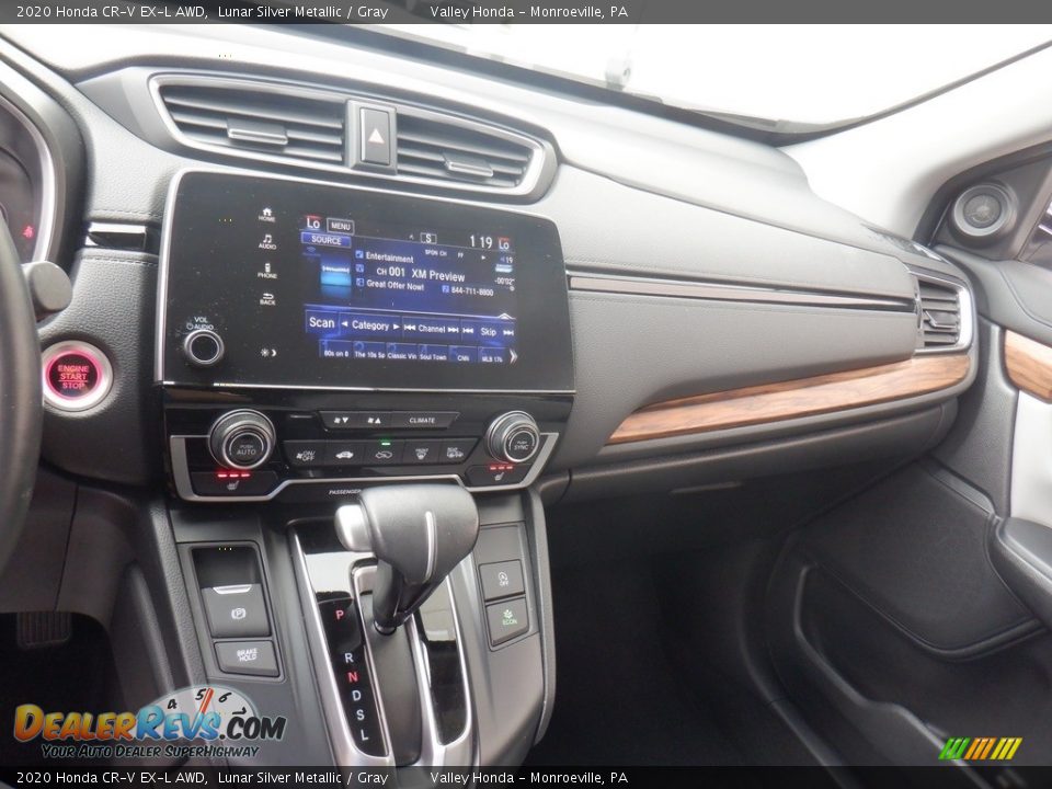 2020 Honda CR-V EX-L AWD Lunar Silver Metallic / Gray Photo #19