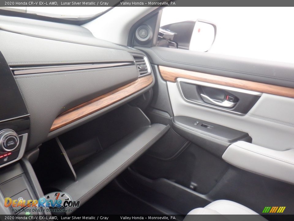 2020 Honda CR-V EX-L AWD Lunar Silver Metallic / Gray Photo #24
