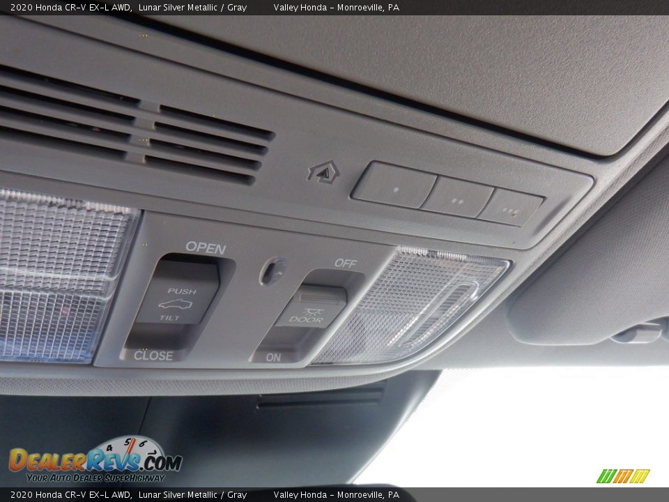 2020 Honda CR-V EX-L AWD Lunar Silver Metallic / Gray Photo #25