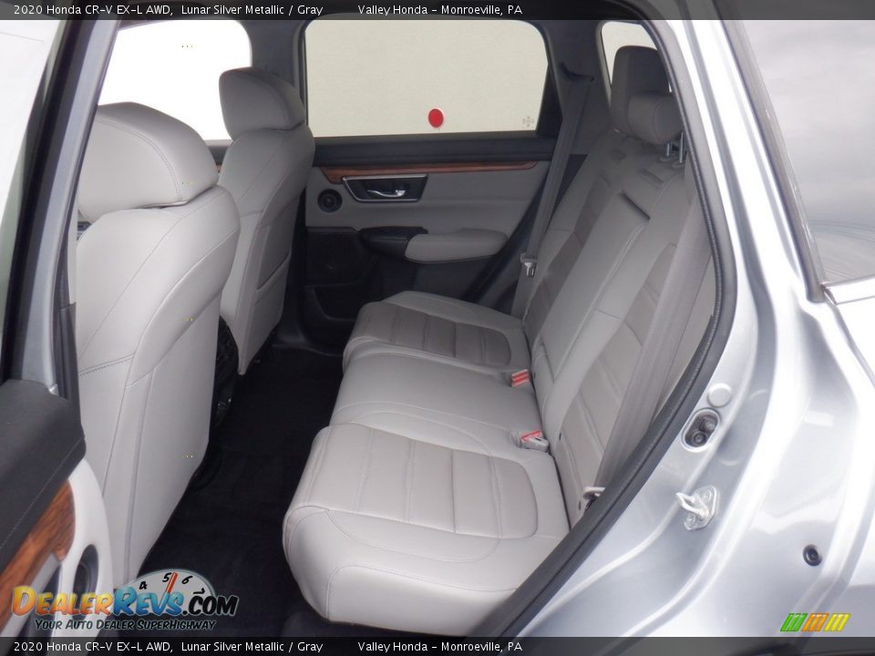 2020 Honda CR-V EX-L AWD Lunar Silver Metallic / Gray Photo #28