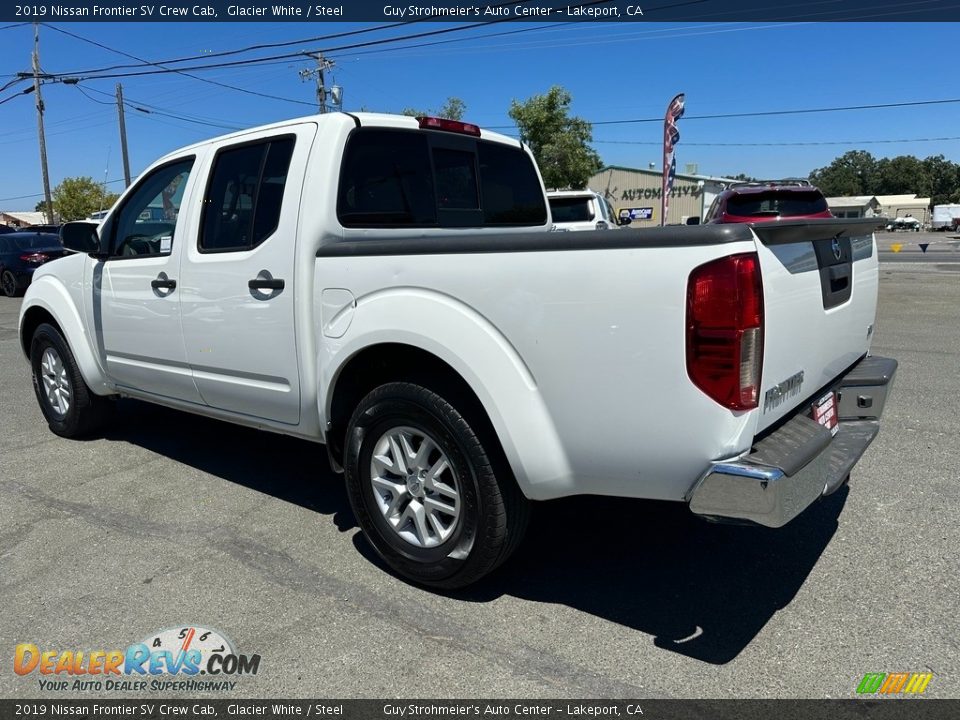 Glacier White 2019 Nissan Frontier SV Crew Cab Photo #4