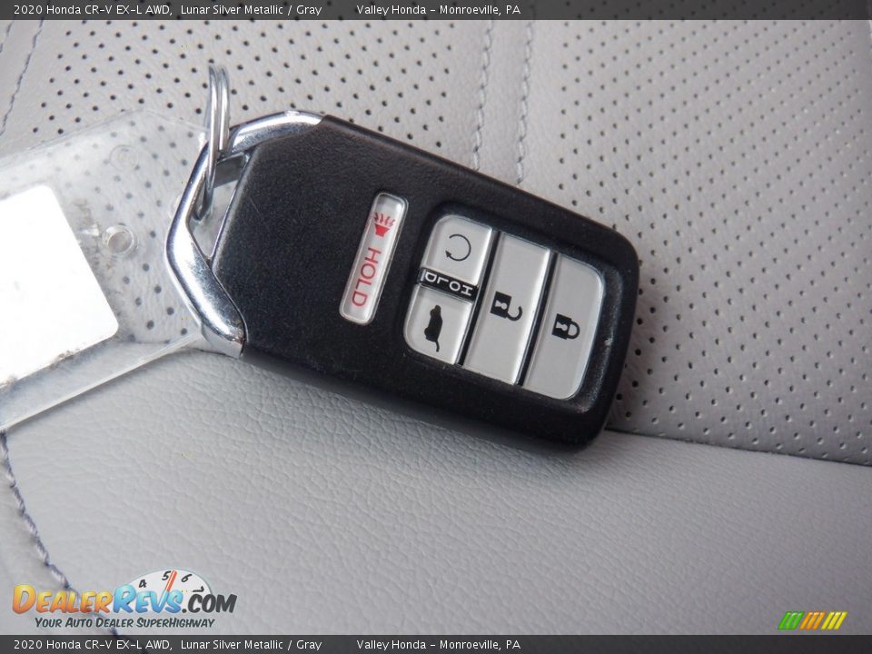 2020 Honda CR-V EX-L AWD Lunar Silver Metallic / Gray Photo #32