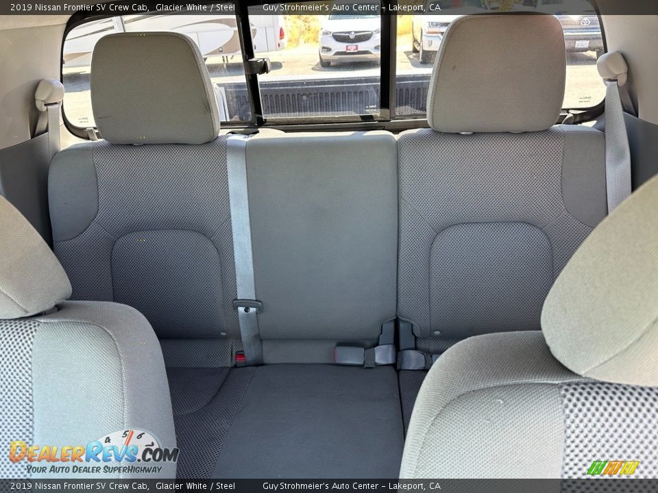 Rear Seat of 2019 Nissan Frontier SV Crew Cab Photo #14