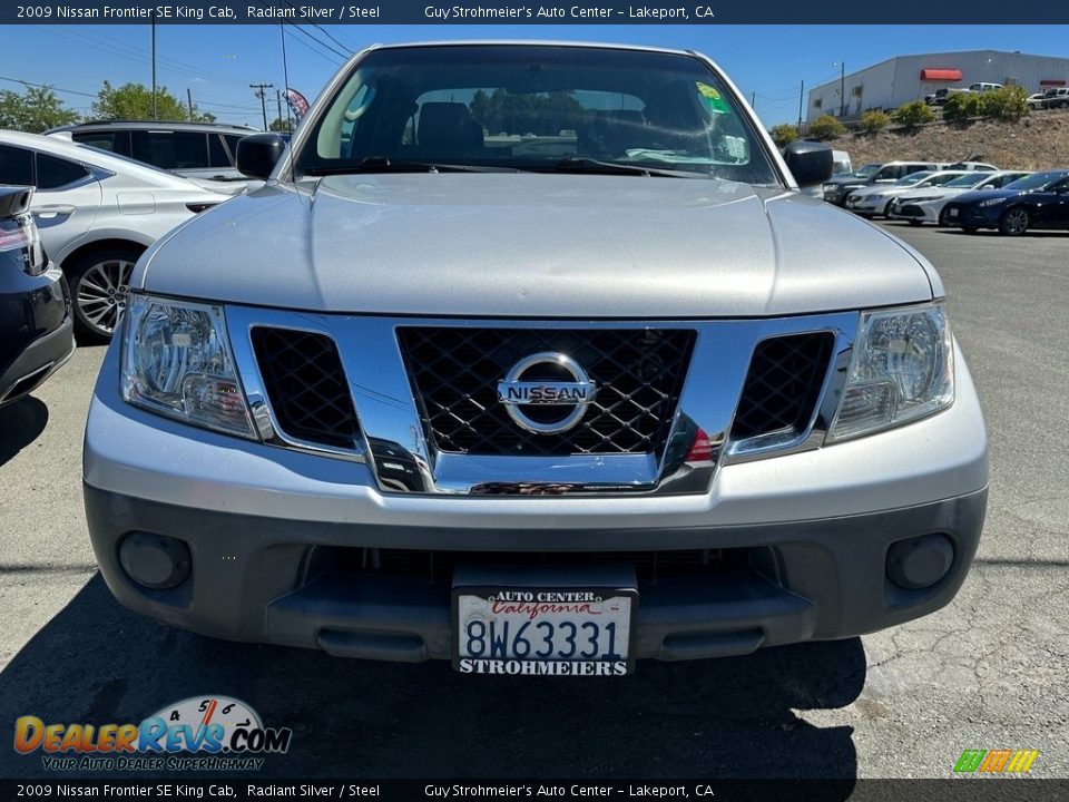 2009 Nissan Frontier SE King Cab Radiant Silver / Steel Photo #2