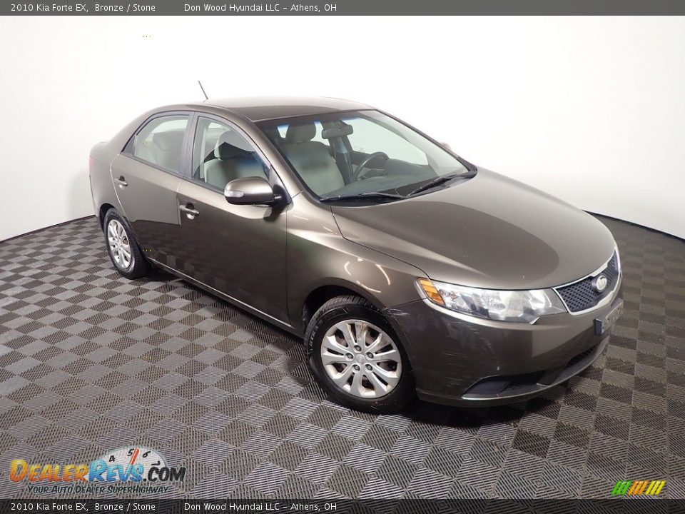 2010 Kia Forte EX Bronze / Stone Photo #5