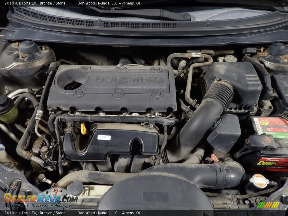 2010 Kia Forte EX Bronze / Stone Photo #8