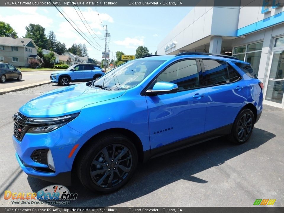 2024 Chevrolet Equinox RS AWD Riptide Blue Metallic / Jet Black Photo #1