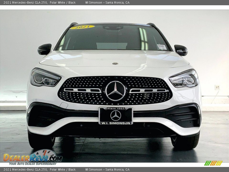 2021 Mercedes-Benz GLA 250 Polar White / Black Photo #2