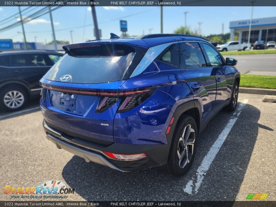 2022 Hyundai Tucson Limited AWD Intense Blue / Black Photo #3