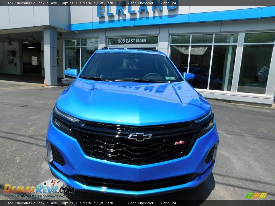 2024 Chevrolet Equinox RS AWD Riptide Blue Metallic / Jet Black Photo #3