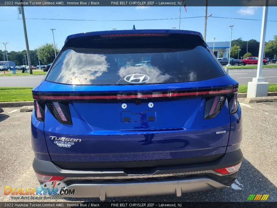 2022 Hyundai Tucson Limited AWD Intense Blue / Black Photo #4