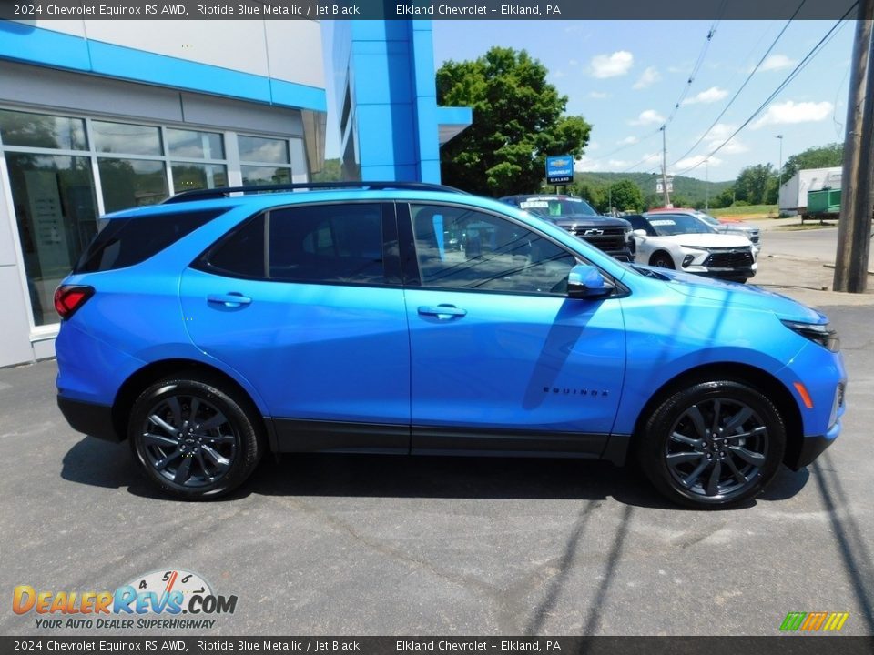 2024 Chevrolet Equinox RS AWD Riptide Blue Metallic / Jet Black Photo #6