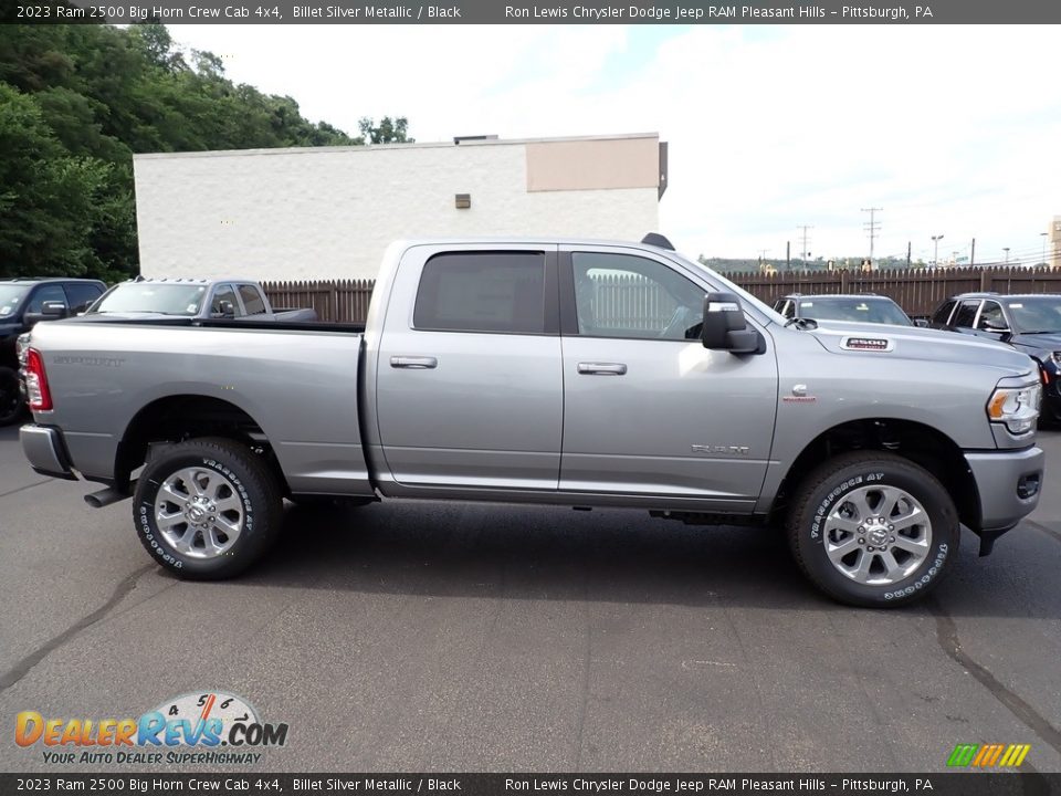 2023 Ram 2500 Big Horn Crew Cab 4x4 Billet Silver Metallic / Black Photo #8