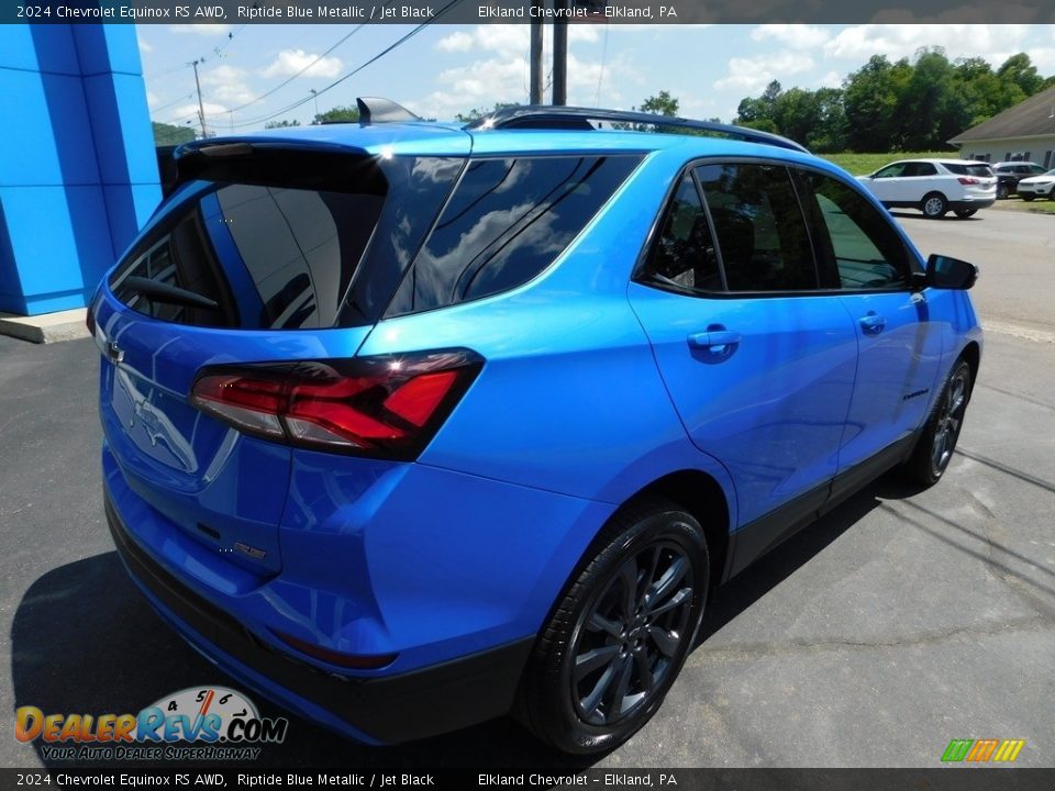 2024 Chevrolet Equinox RS AWD Riptide Blue Metallic / Jet Black Photo #7