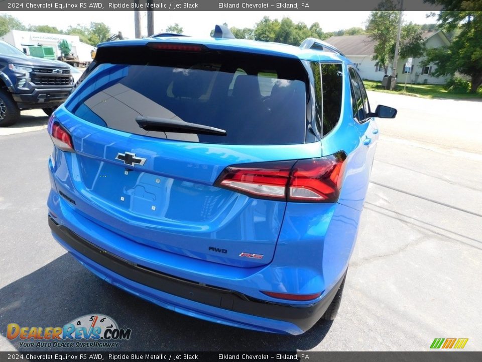 2024 Chevrolet Equinox RS AWD Riptide Blue Metallic / Jet Black Photo #8