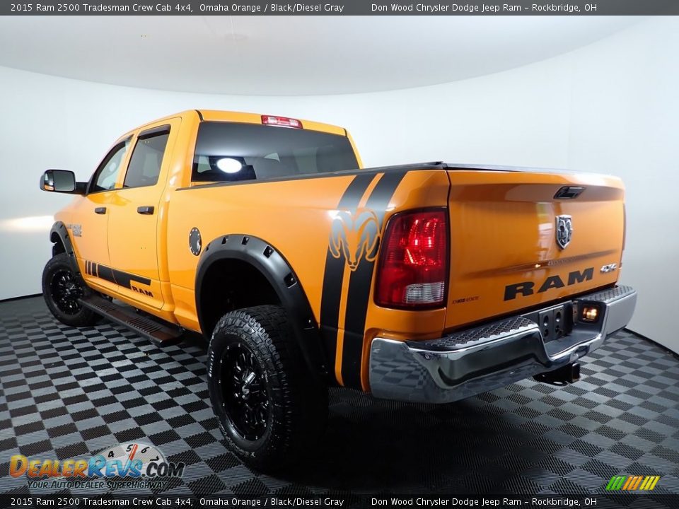 Omaha Orange 2015 Ram 2500 Tradesman Crew Cab 4x4 Photo #6