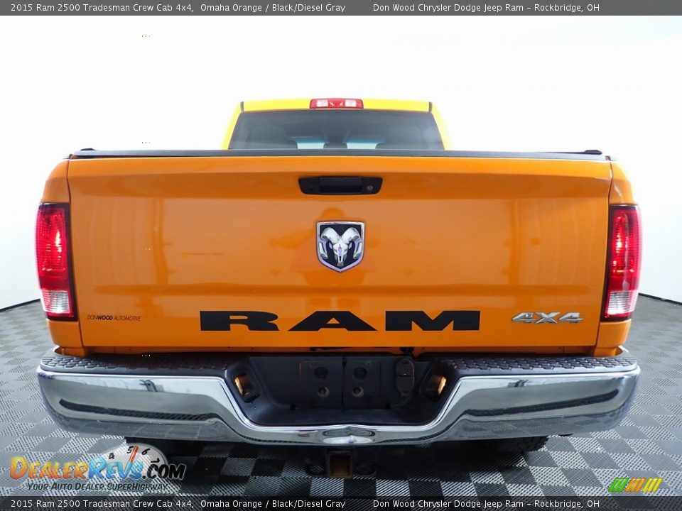 Omaha Orange 2015 Ram 2500 Tradesman Crew Cab 4x4 Photo #7