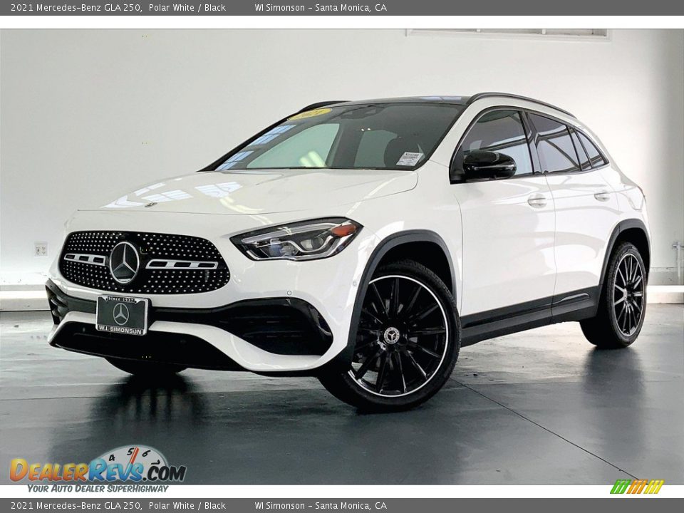 2021 Mercedes-Benz GLA 250 Polar White / Black Photo #12