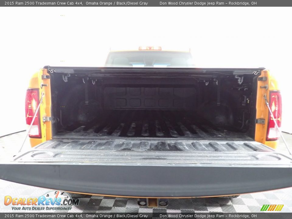 2015 Ram 2500 Tradesman Crew Cab 4x4 Omaha Orange / Black/Diesel Gray Photo #8