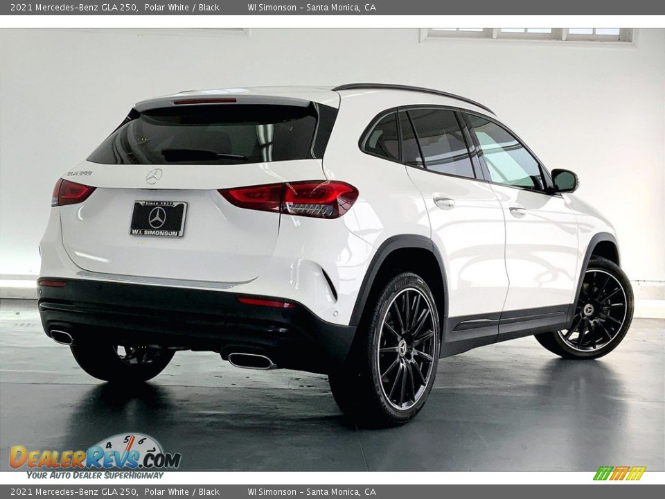 2021 Mercedes-Benz GLA 250 Polar White / Black Photo #13