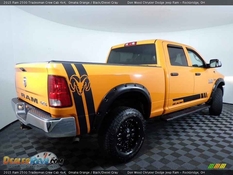 Omaha Orange 2015 Ram 2500 Tradesman Crew Cab 4x4 Photo #9