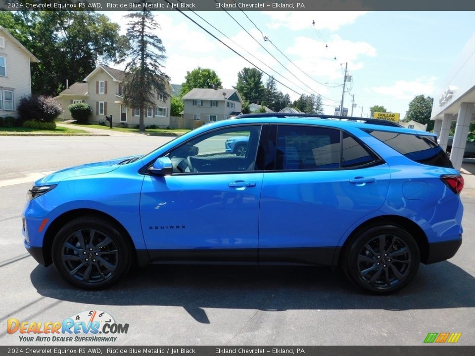 2024 Chevrolet Equinox RS AWD Riptide Blue Metallic / Jet Black Photo #11