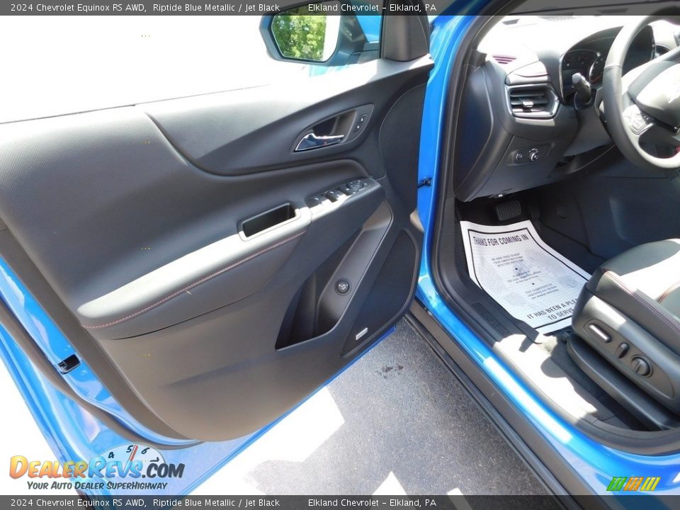 2024 Chevrolet Equinox RS AWD Riptide Blue Metallic / Jet Black Photo #15