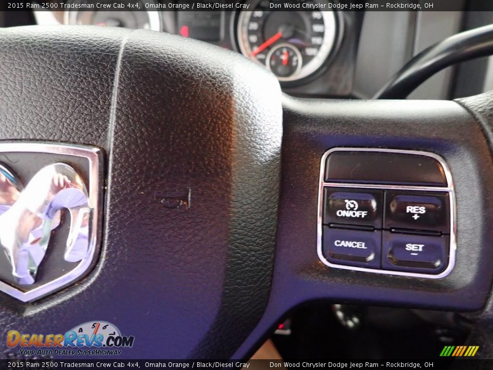 2015 Ram 2500 Tradesman Crew Cab 4x4 Steering Wheel Photo #15