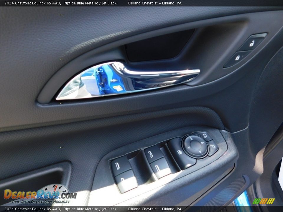 2024 Chevrolet Equinox RS AWD Riptide Blue Metallic / Jet Black Photo #17