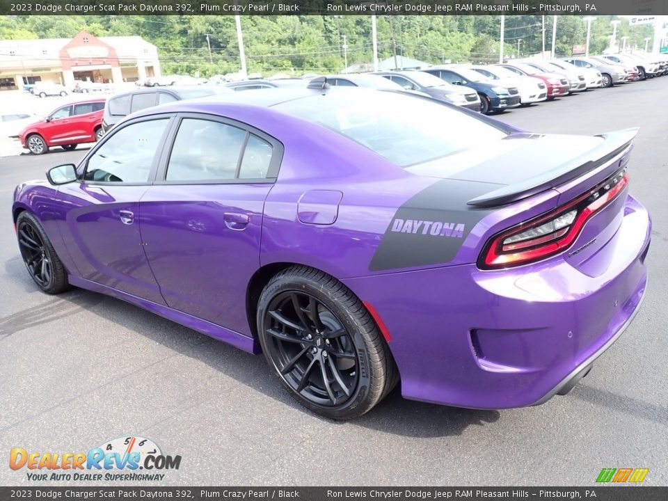 2023 Dodge Charger Scat Pack Daytona 392 Plum Crazy Pearl / Black Photo #3