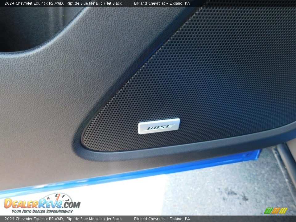 2024 Chevrolet Equinox RS AWD Riptide Blue Metallic / Jet Black Photo #19