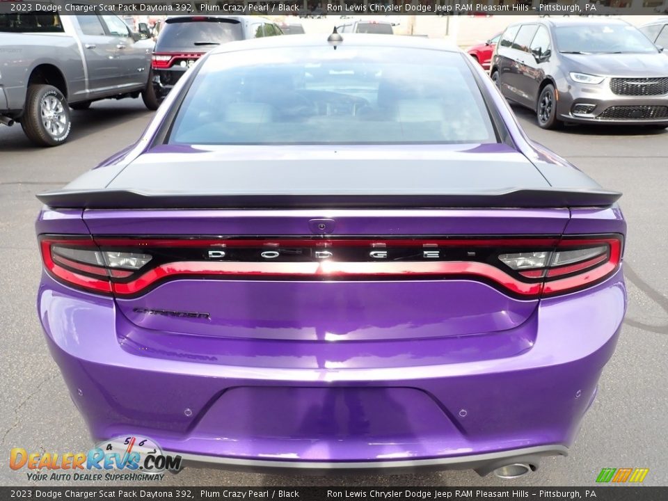 2023 Dodge Charger Scat Pack Daytona 392 Plum Crazy Pearl / Black Photo #4