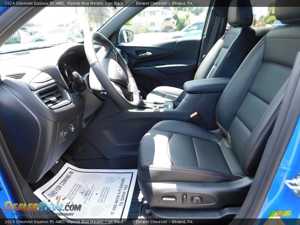 2024 Chevrolet Equinox RS AWD Riptide Blue Metallic / Jet Black Photo #20