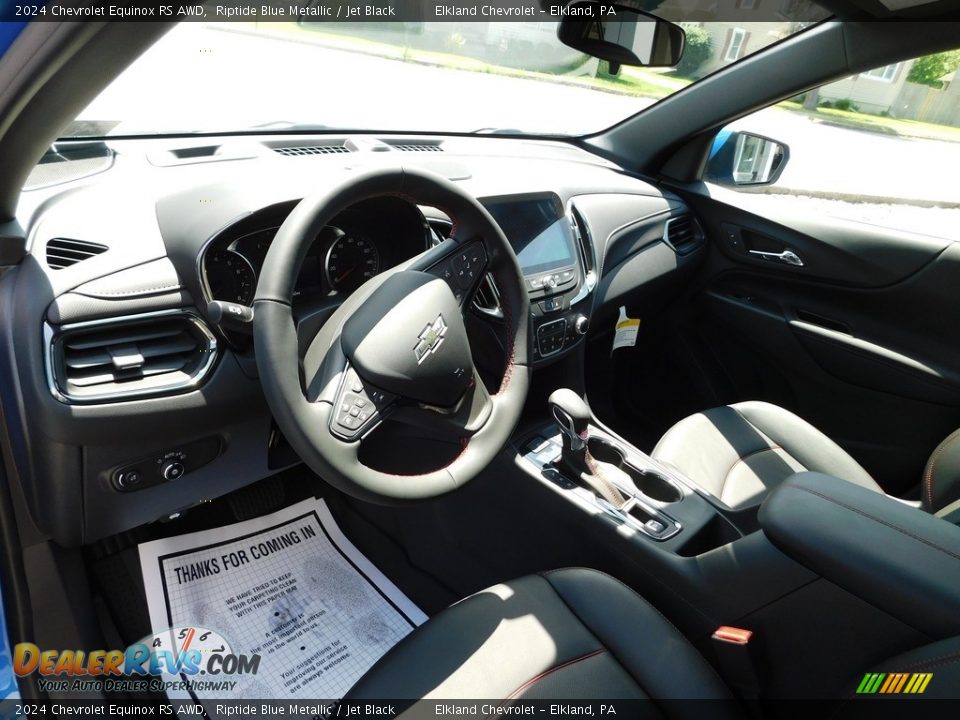 2024 Chevrolet Equinox RS AWD Riptide Blue Metallic / Jet Black Photo #22