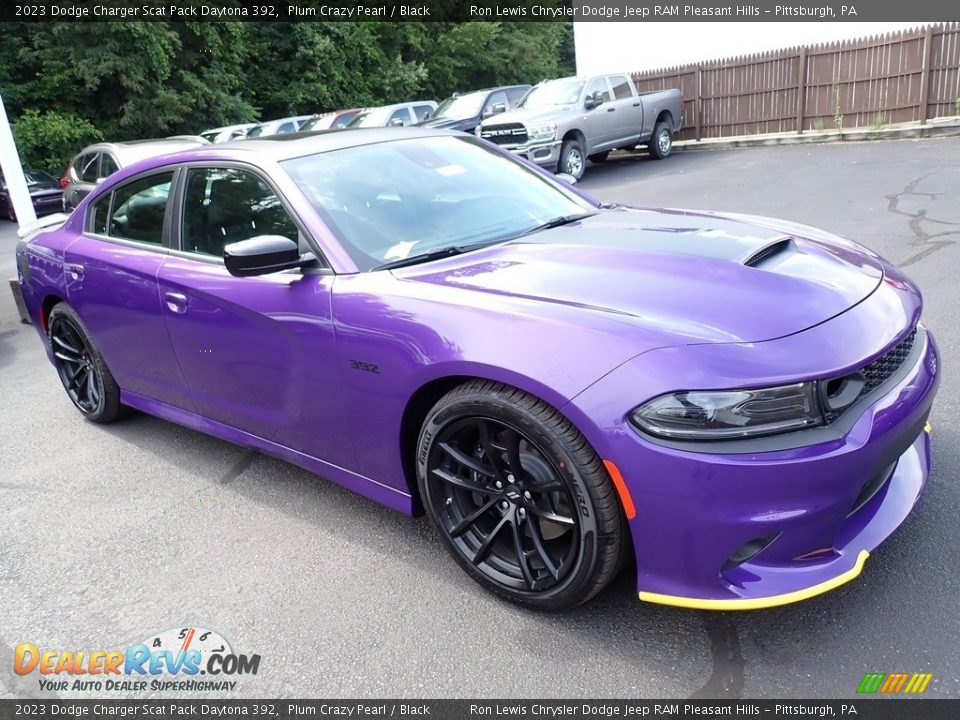 2023 Dodge Charger Scat Pack Daytona 392 Plum Crazy Pearl / Black Photo #8